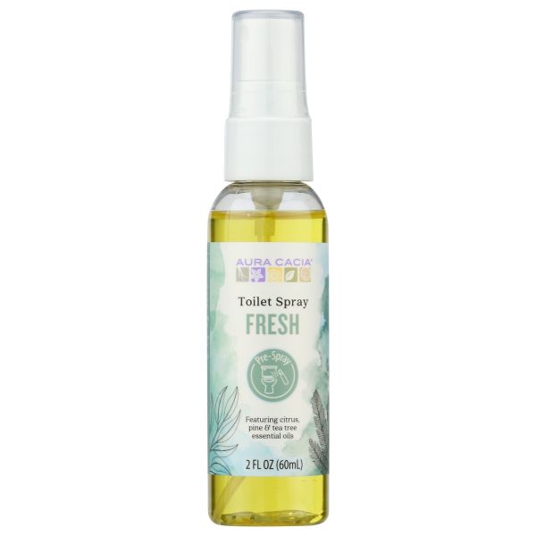 AURA CACIA: Fresh Toilet Spray, 2 fo