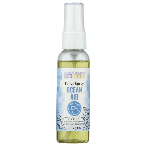 AURA CACIA: Ocean Air Toilet Spray, 2 fo