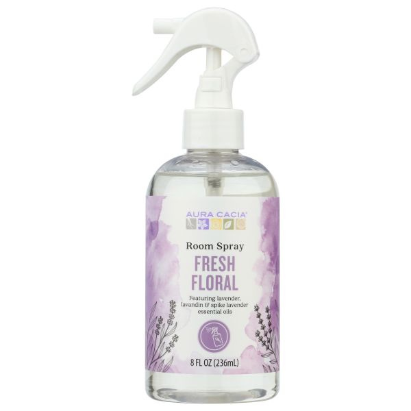 AURA CACIA: Fresh Floral Room Spray, 8 fo