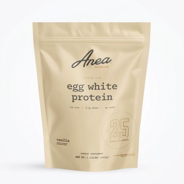 ANEA NUTRITION: Egg White Protein Vanilla, 22.72 oz