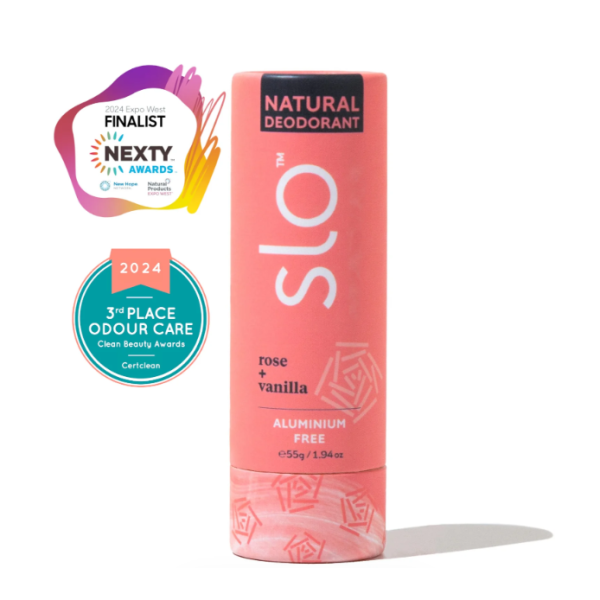 SLO: Natural Deodorant Rose and Vanilla, 1.94 oz