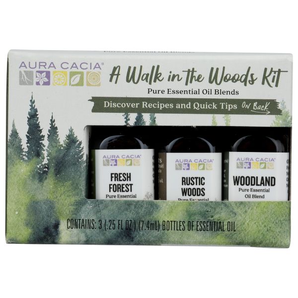 AURA CACIA: Walk in the Woods Kit, 1 ea