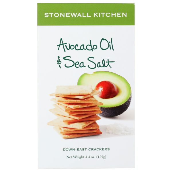 STONEWALL KITCHEN: Avocado Oil and Sea Salt Cracker, 4.4 oz