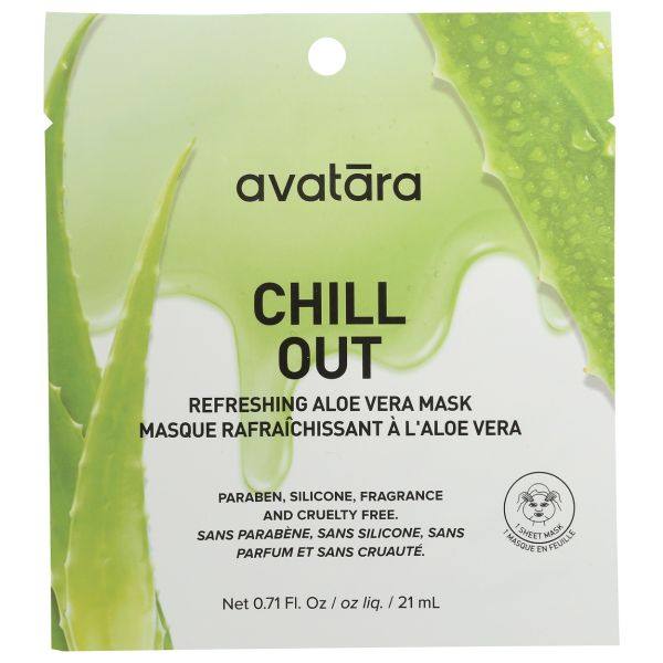 AVATARA SKIN: Chill Out Face Mask, 0.71 fo