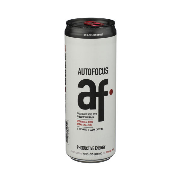 AUTOFOCUS: Original Black Currant Energy Drink, 12 fo