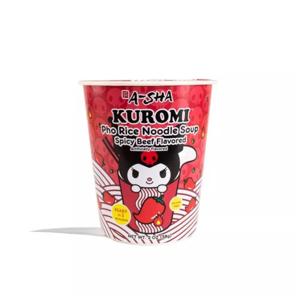 A SHA: Kuromi Pho Rice Spicy Beef Noodle Soup, 2 oz