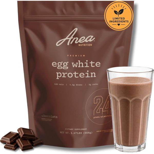 ANEA NUTRITION: Egg White Protein Chocolate, 23.52 oz