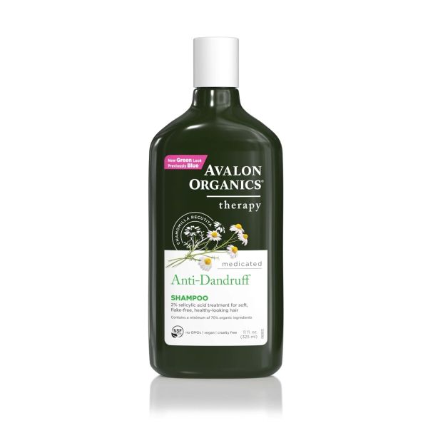 AVALON ORGANICS: Anti Dandruff Shampoo, 11 fo