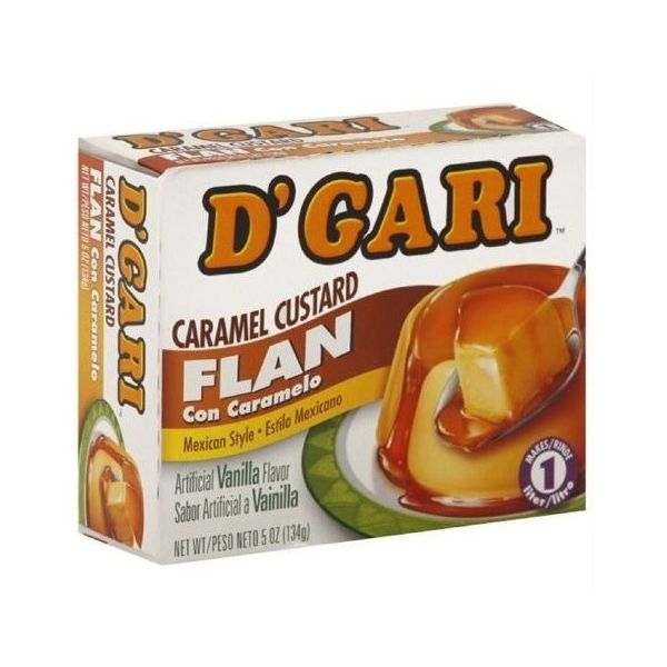 DGARI: Caramel Custard Flan, 5 oz
