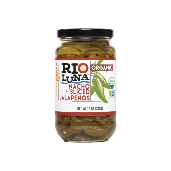 RIO LUNA: Organic Nacho Sliced Jalapenos, 12 oz