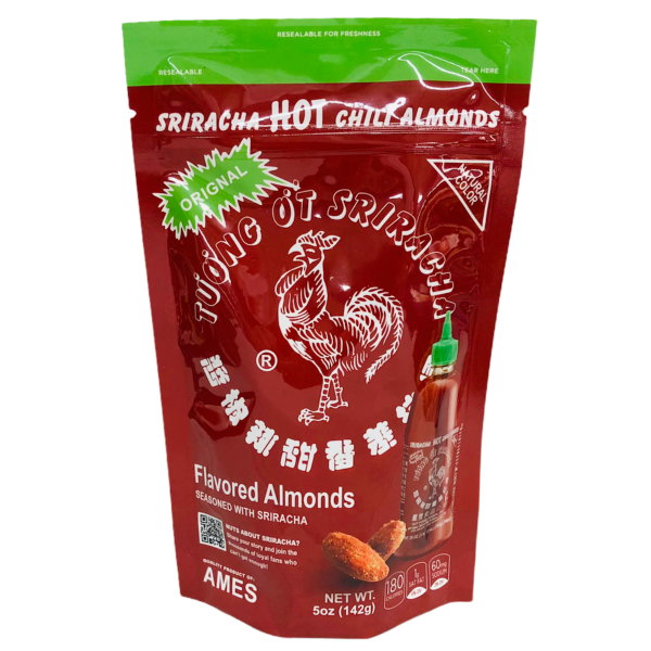 HUY FONG: Sriracha Hot Chili Almonds, 5 oz