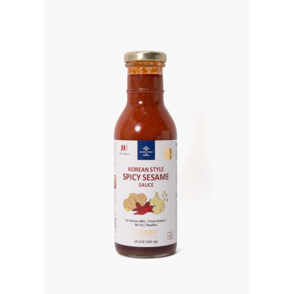 KUZE FUKU AND SONS: Korean Style Spicy Sesame Sauce, 14.3 fo
