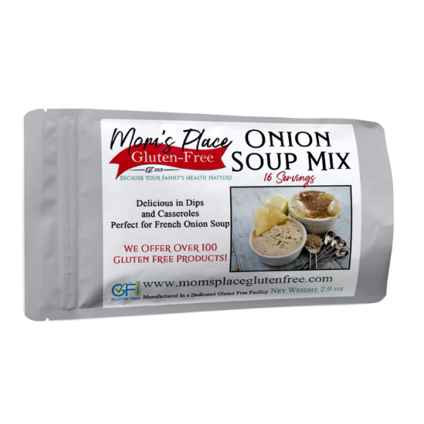 MOMS PLACE GLUTENFREE: Gluten Free Onion Soup Mix, 2 oz