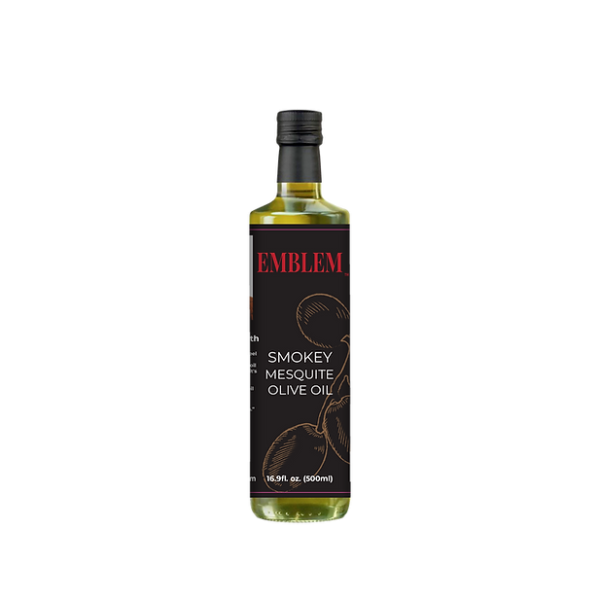 EMBLEM: Smokey Mesquite Olive Oil, 16.9 fo