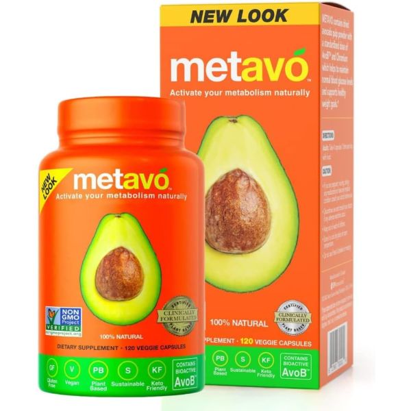 METAVO: Metabolism Booster Capsules, 120 vc