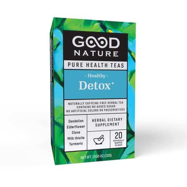 GOOD NATURE: Healthy Detox Tea, 1.058 oz