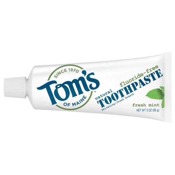 TOMS OF MAINE: Travel Natural Toothpaste Fresh Mint, 3 oz
