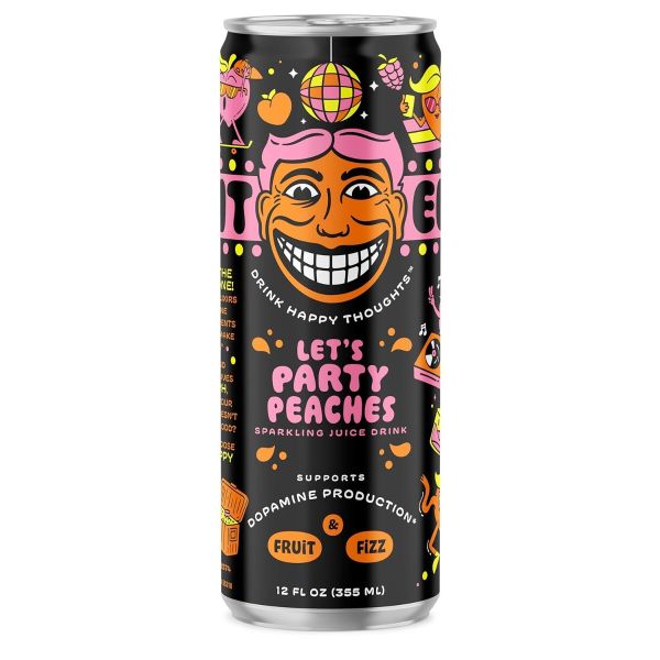 ILLICIT ELIXIRS: Lets Party Peaches Juice, 12 fo