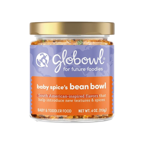 GLOBOWL: Baby Spices Bean Bowl, 4 oz
