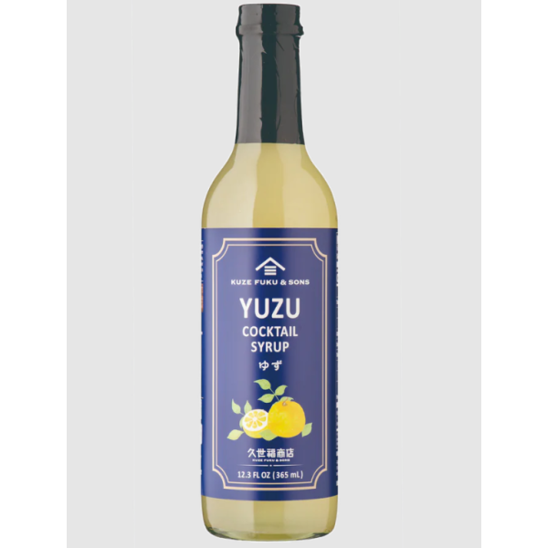 KUZE FUKU AND SONS: Yuzu Cocktail Syrup, 12.3 fo