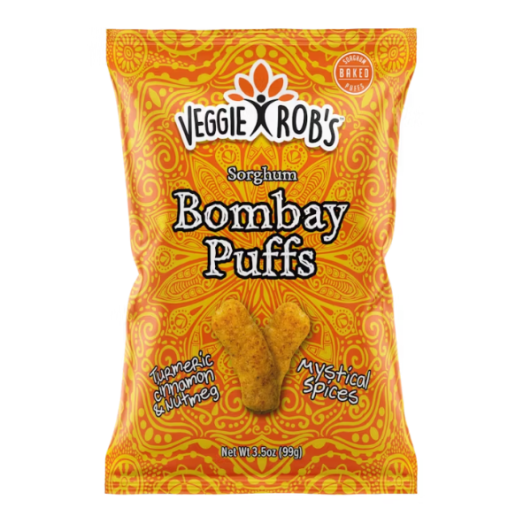 VEGGIE ROBS: Bombay Puffs, 3.5 oz