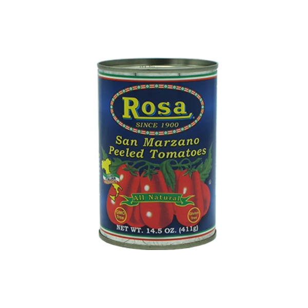 ROSA: San Marzano Italian Peeled Tomatoes, 14.5 oz