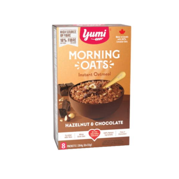 YUMI: Hazelnut and Chocolate Morning Oats, 9.31 oz