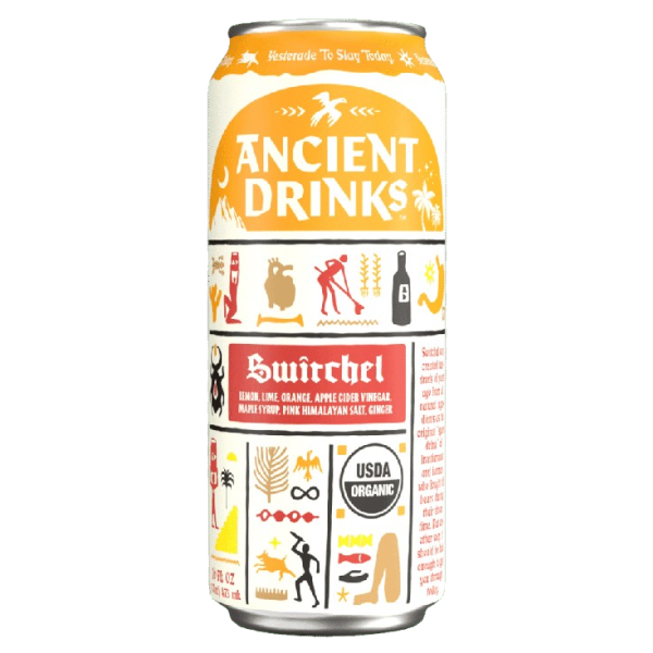 ANCIENT DRINKS: Switchel Functional Water, 16 fo