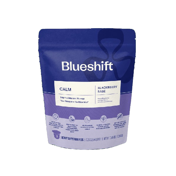 BLUESHIFT NUTRITION: Calm Blackberry Sage 14Ct, 3.65 oz