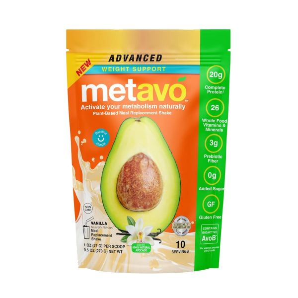 METAVO: Advanced Weight Support Meal Replacement Vanilla, 9.5 oz