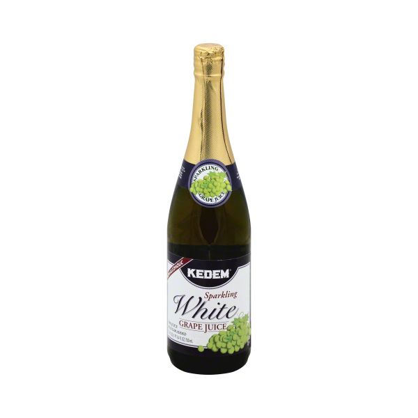 KEDEM: Sparkling White Grape Juice, 25.4 fo