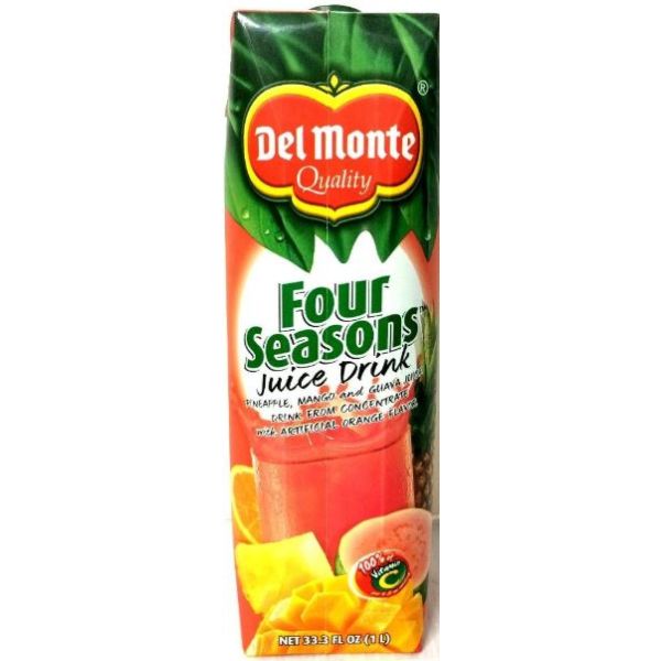 DEL MONTE:  Four Seasons Juice Drink, 33.3 oz