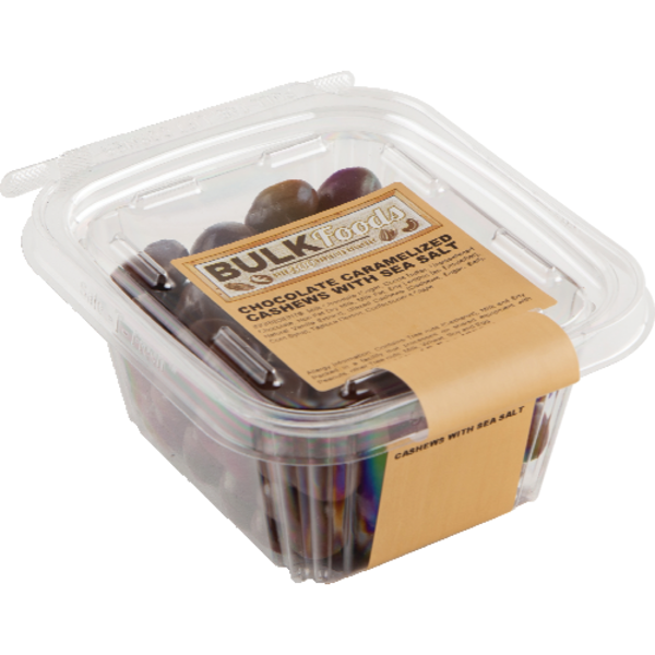 TORN & GLASSER: Caramelized Sea Salt Chocolate Cashews, 10 oz