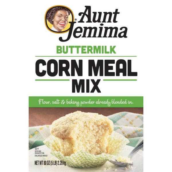 AUNT JEMIMA: Buttermilk Corn Meal Mix, 5 lb