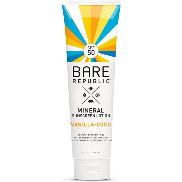 BARE REPUBLIC: Mineral SPF 50 Body Sunscreen Lotion, 5 oz