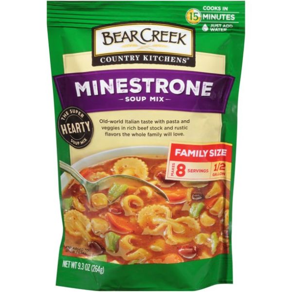 BEAR CREEK: Minestrone Soup Mix, 9.3 oz