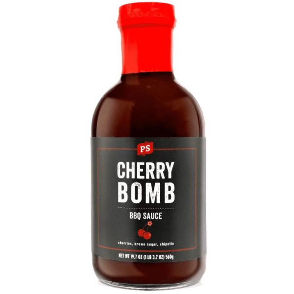 PS SEASONING: Cherry Bomb Door County BBQ Sauce, 19.7 oz