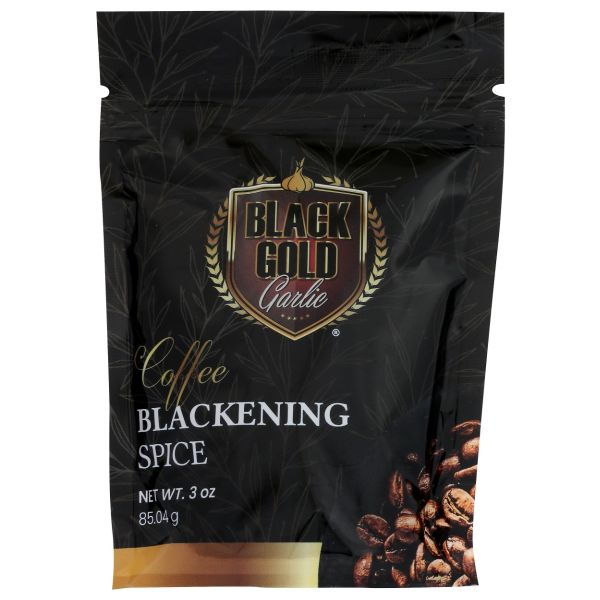 BLACK GOLD GARLIC: Coffee Blackening Spice, 3 oz
