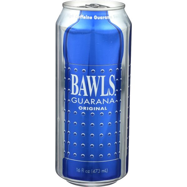 BAWLS GUARANA: Original Soda, 16 oz