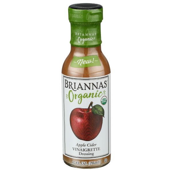 BRIANNAS: Organic Apple Cider Vinaigrette, 10 oz