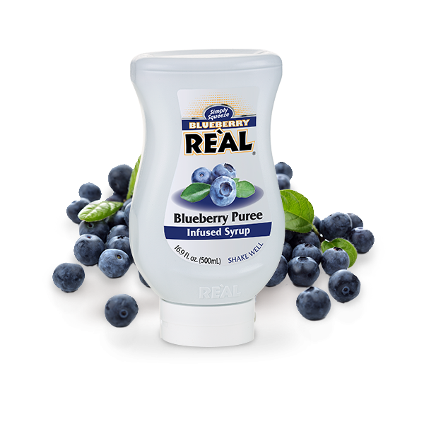 COCO REAL: Blueberry Real, 16.9 fo