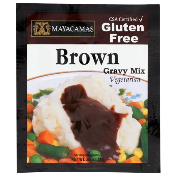 MAYACAMAS: Brown Gravy Mix, 0.65 oz