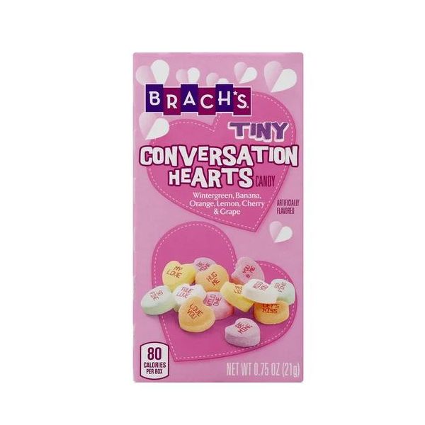 BRACHS: Tiny Conversation Hearts, 0.75 oz