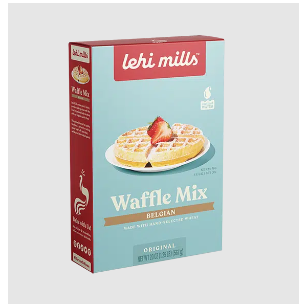 LEHI MILLS: Belgian Waffle Mix, 20 oz