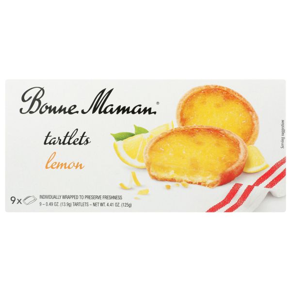 BONNE MAMAN: Lemon Tartlets, 4.41 oz