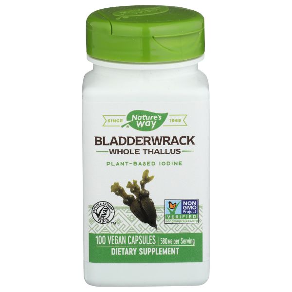 NATURES WAY: Bladderwrack With Iodine, 100 cp