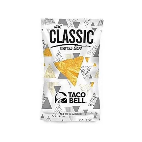 TACO BELL: Classic Tortilla Chips, 13 oz