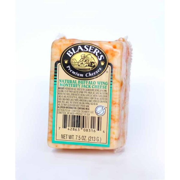 BLASERS: Buffalo Wing Monterey Jack Cheese, 7.5 oz