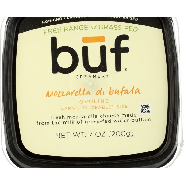BUF CREAMERY: Cheese Mozzarella Ovoline, 7 oz