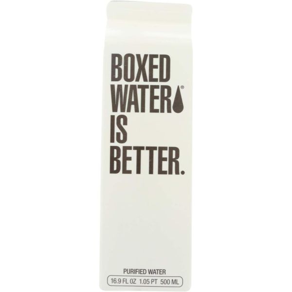 BOXED WATER: Purified Water, 500 ml